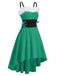 1950s Strap Furry Lace Up Dress — vintage elegance for the modern woman
