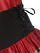 1950s Strap Poker Costume Dress, classic 1950s style elegant retro fashion - Image 4