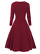 1950s Sweetheart Plaid Patchwork Dress: timeless style reimagined