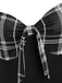1950s Sweetheart Plaid Patchwork Dress: timeless style reimagined