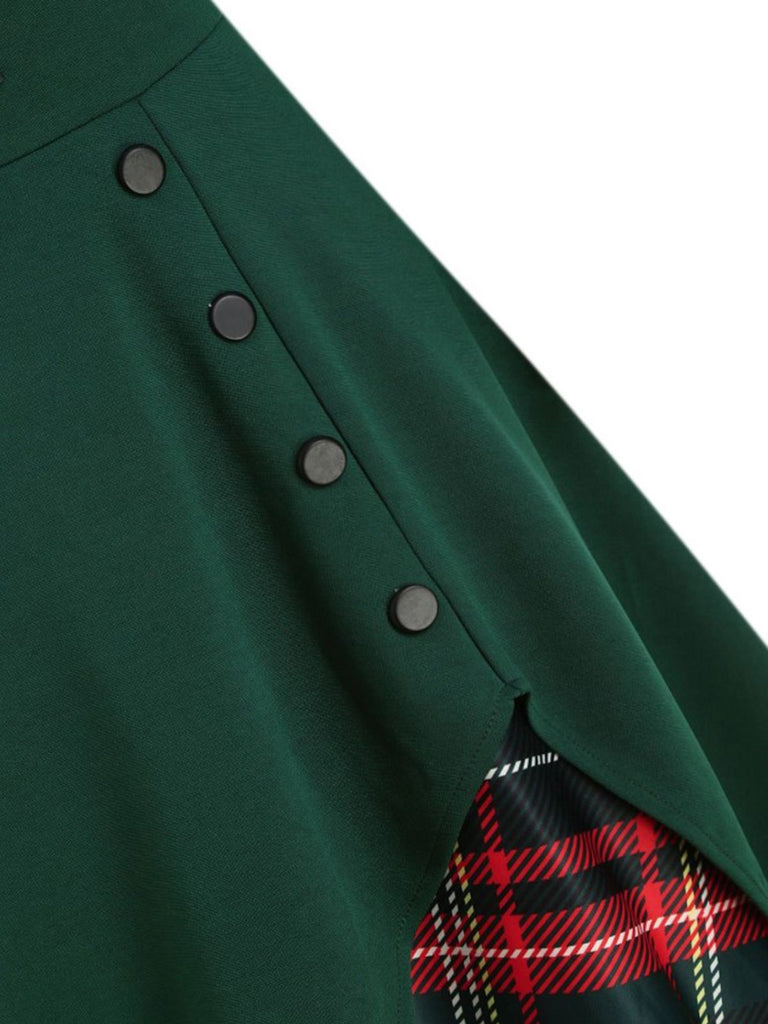 1950s Sweetheart Plaid Patchwork Dress — vintage elegance for the modern woman