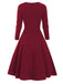 1950s Sweetheart Plaid Patchwork Dress: timeless style reimagined