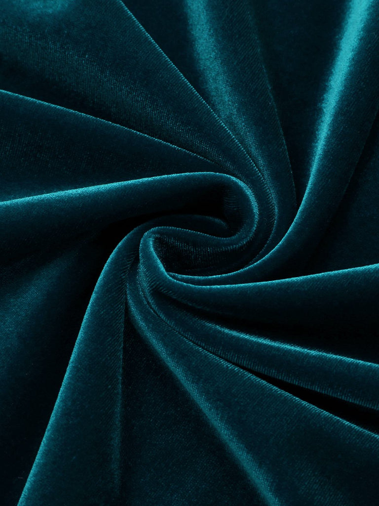 1960s Off Shoulder Velvet Bodycon Dress: timeless style reimagined