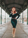 1960s Solid Off-Shoulder Velvet Dress: timeless style reimagined
