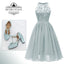 1950s Floral Lace Swing Dress