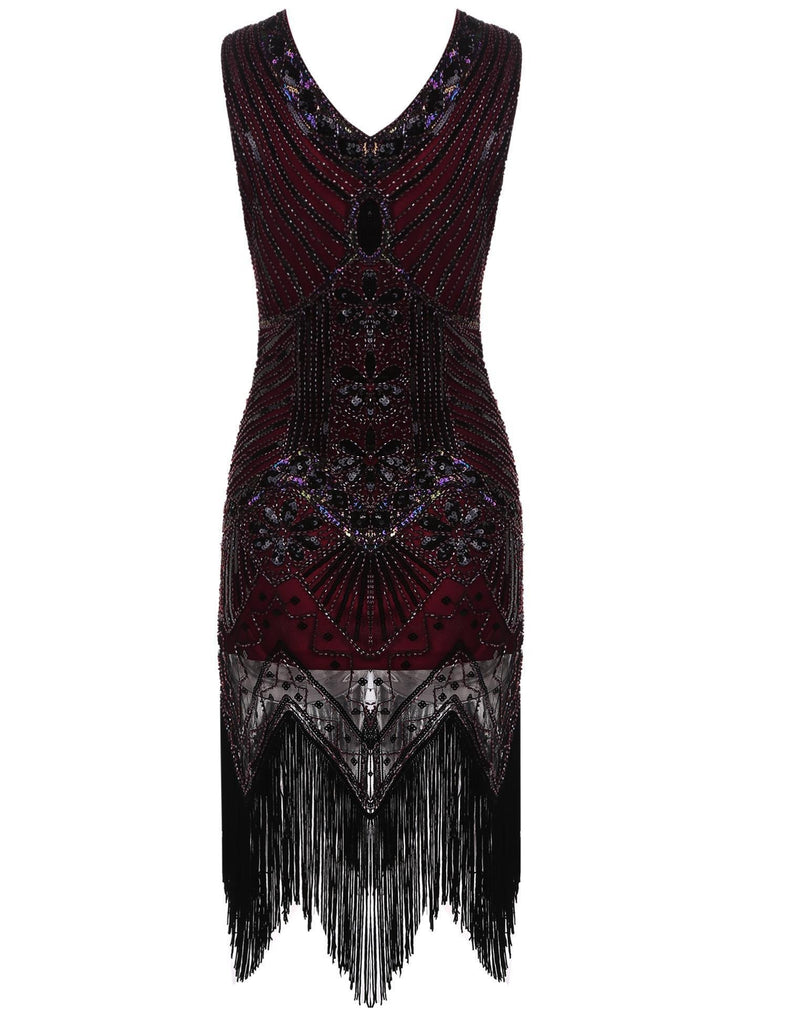 [Clearance] 1920s Sequined Fringe Dress