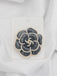 Retro Pearl Solid Floral Brooch