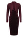 2PCS 1960s Velvet Bodycon Dress | 1960s | vintage dress, retro fashion