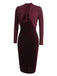 2PCS 1960s Velvet Bodycon Dress | 1960s | vintage dress, retro fashion