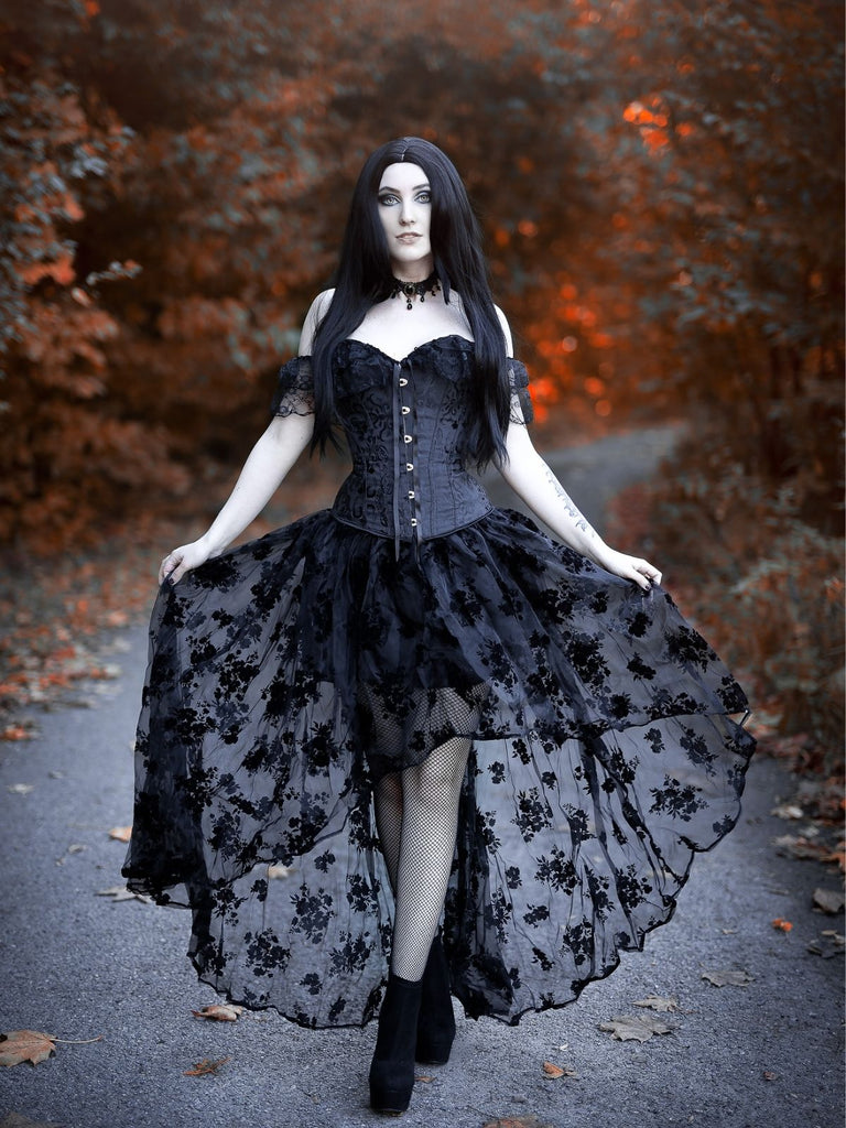 Halloween Steampunk Lace Gothic Corset