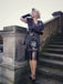 1920s Sequined Fringe Flapper Dress