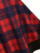 Plaids 1950s Off Shoulder Knitted Dress