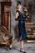 [US Warehouse] Blue 1920s Tassel Gatsby Flapper Dress