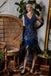 [US Warehouse] Blue 1920s Beaded Fringed Flapper Dresses