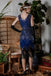 [US Warehouse] Blue 1920s Beaded Fringed Flapper Dresses