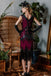 [US Warehouse] Rose Red 1920s Flapper Sequin Dress
