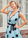 1950s Bow Polka Dot Swing Dress