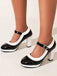 Ankle Strap Chunky Heels Mary Jane Shoes: timeless style reimagined