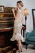 Apricot 1920s Beaded Sequin  Flapper Dress: timeless style reimagined