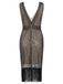 Apricot 1920s Sequin Fringe Flapper Dress: timeless style reimagined