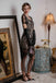 Black 1920s Fringe Lace Flapper Dress — vintage elegance for the modern woman