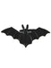 Black Retro Bat Alloy Ring - vintage fashion, retro style, classic black