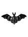 Black Retro Bat Alloy Ring - vintage fashion, retro style, classic black