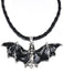 Black Retro Halloween Bat Necklace: timeless style reimagined