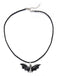 Black Retro Halloween Bat Necklace — vintage elegance for the modern woman