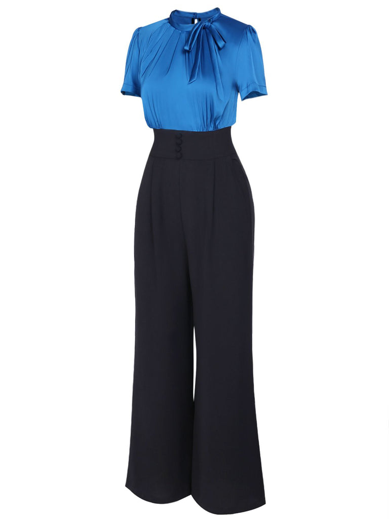 1930s Solid Laceup Jumpsuit | 1930s | vintage romper, retro jumpsuit