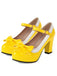 Bowknot Chunky Heels Mary Jane Shoes: timeless style reimagined