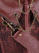 Steampunk Halter Leather Gothic Corset