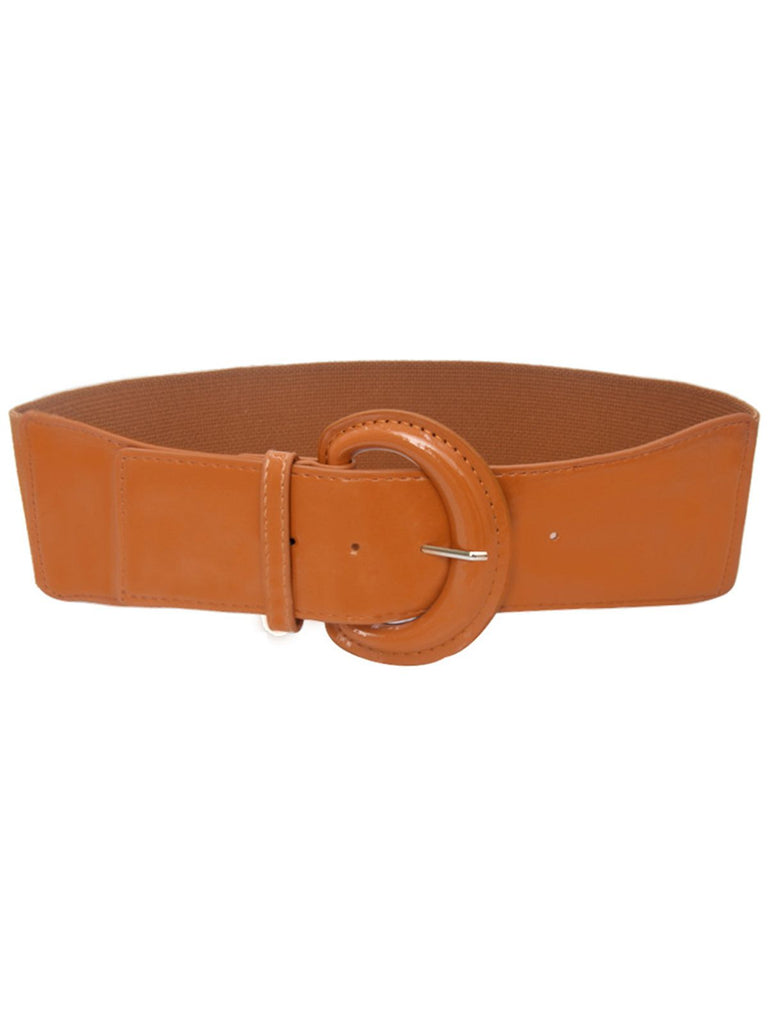 Patent Leather D-Ring Belts | Retro Stage