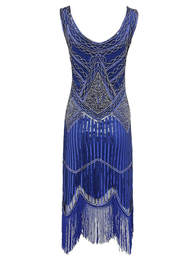 [Clearance] 1920s Sequin Gatsby dress, classic 1920s style elegant retro fashion - Image 2