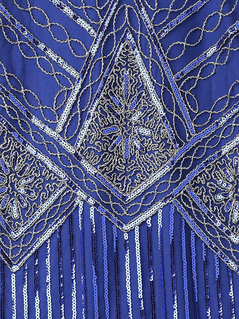 [Clearance] 1920s Sequin Gatsby dress, classic 1920s style elegant retro fashion - Image 3