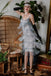 [Clearance] Belted Gray 1920s Fringe Gatsby Dress-US Warehouse, classic 1920s style elegant retro fashion - Image 2