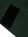 Dark Green 1940s Solid Button Coat: timeless style reimagined