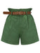 Dark Green 1960s Solid Vintage Shorts, vintage fashion, retro style - perfect for women who love vintage and retro fashion