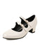 Double Buckle Heels Mary Jane Shoes — vintage elegance for the modern woman