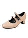 Double Buckle Heels Mary Jane Shoes: timeless style reimagined