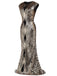Gold 1920s Sequin Maxi Dress — vintage elegance for the modern woman