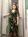 Green 1930s Velvet Vintage Jumpsuit: timeless style reimagined