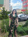 Green 1930s Velvet Vintage Jumpsuit — vintage elegance for the modern woman
