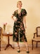 Green 1930s Velvet Vintage Jumpsuit: timeless style reimagined