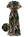 Green 1930s Velvet Vintage Jumpsuit — vintage elegance for the modern woman