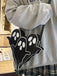 Halloween Cartoon Ghost Triangle Bag - vintage fashion, retro style