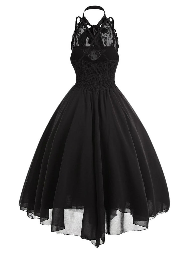 Halloween Gothic Steampunk Lace Dress Halloween Gothic Steampunk Lace Dress