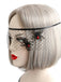 Halloween Rhinestones Spider Mesh Headband, vintage accessory, 1920s style - perfect for women who love vintage and retro fashion