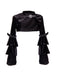 Halloween Steampunk Leather Gothic Cover-up — vintage elegance for the modern woman