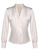 Ivory 1930s Solid Long Sleeve | 1930s | vintage blouse, retro top